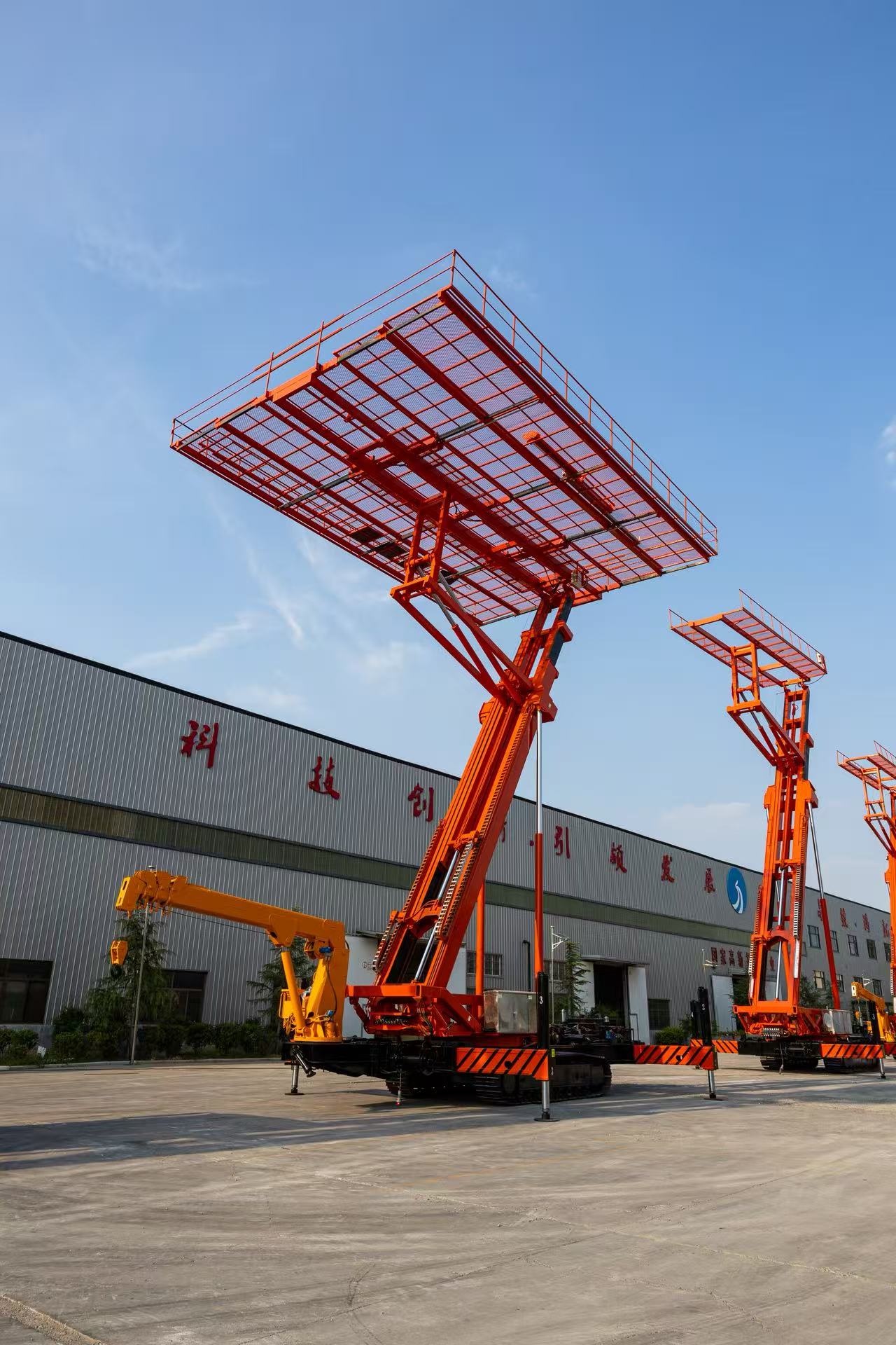 舉升25米鋼結構反吊頂設備